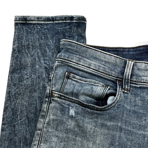 G Star Raw 3301 Deconstructed Super Slim Blue Stretch Jeans Mens 32 x 34 - Picture 4 of 10